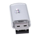 1G USB 2.0 Bright Flash Drive Pen Memory Stick Thumb Disk Storage Gift Silv R6I3