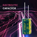 10pcs 4700uF 4700mfd 25V Electrolytic Capacitor Mini Electronic Components A