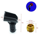 Universal Microphone Clip Holder with 5/8 Inch Male to 3/8 Inch Female Nut  P5F1
