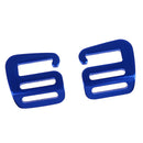 2pcs Hook Buckle Fastener for Fasten Backpack Webbing Belt Strap Blue