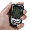 Multifunctional 8 In 1 Outdoor Camping Hiking Digital Altimeter Barometer W
