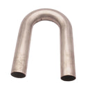 1.5" 38mm Car Auto Stainless Steel 180 U Shaped Mandrel Bend Exhaust Pipe