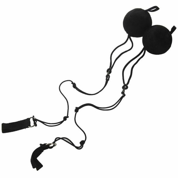 1 Pair Adjustable Belly Dance Thrown Ball Poi Balls for Poi Veil Stage Perf F4S3