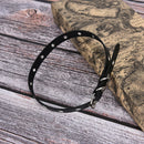 Women Punk Gothic Leather Choker Necklace Sexy Collar Neck Ring Jewelry Gift
