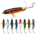 8Pcs Whopper Plopper 11Cm 15G Floating Popper Fishing Lure Artificial Hards D8M3