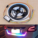 1.2M 7 Color RGB LED Truck Flow Light Signal Turn Tail Brake Lamp JHRUN-B03CC