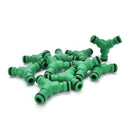 10X Plastic Y-Piece 3 Ways Water Hose Pipe Tube Connector Joiner Water Splitter