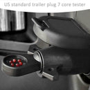 7-Way RV Blade Connector Tester 7 Pin Trailer Wiring Circuit Light Tester