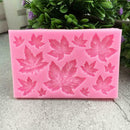 Silicone Fondant DIY Mold Maple Leaves Mould Shaping Cake Baking Decor Y7I4