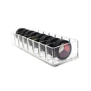 8 Holes Clear Brush Lipstick Holder Makeup Organizer Cosmetic Storage Stand Q6T3