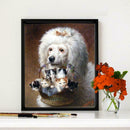 5D DIY Full Drill Diamond Painting Dog Cats Cross Stitch Embroidery Mosaic