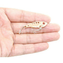 4x Bass CrankBait Hook Minnow Spoon Crank Bait Tackle Metal Fishing Lures TMT