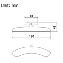 Stainless Steel Banjo Armrest Single Leg Banjo Protector Accessory Replacem
