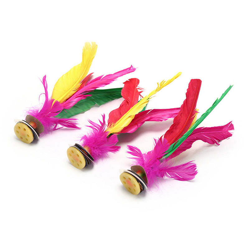 jianzi 23cm  foot sports game kick feather kicking shuttlecocks LJ