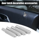 4pcs Door Lock Knobs Pull Pins Interior for Mercedes Benz C E GLC GLE GLS Class