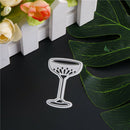 Simple Love Heart Wishing Bottle Metal Cutting Dies Paper Craft Die Stamps M&E