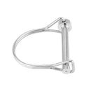 New 8x70mm 316 SS Round Arch Locking Pin Safety Coupler Pin Yacht Hardware