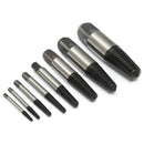 8Pcs/Set Damaged Broken Screws Extractor Drill Bits Easy Out Remover Center