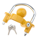 Trailer Hitch Coupler Lock - Tow Store Lock Kit