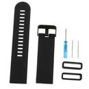 4Pieces Sports Silicone Wrist Band + Metal Buckle For Suunto  Watch