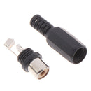50V 0.5A RCA Audio Connectors Female Welding Jack Cold Pressure Socket AdapSEAU