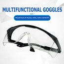 Anti-saliva Goggles Transparent Anti Wind Anti-Dust Riding Glasses Eye Care