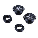 Bike MTB 1 Pair Mini Aluminum Alloy Grip Handlebar Bar End balck