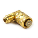 1PCS M1/4SAE-F5/16 Refrigeration Adapter Connector Adaptor fr R410A Gauges Hose