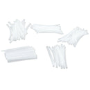 150Pcs 100mm 2:1 Heat Shrink Tubing Polyolefin Transparent Tube Sleeving Set Fh