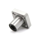 6mm Inner Diameter Square Flange Linear Motion Bushing Ball Bearing LMK6UU JR