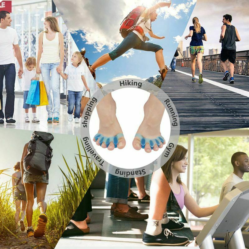 Corrector, Toe Separator,Bunion Relief Protectors New Material Gel Hammer T I5H8