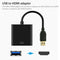USB 3.0 to HDMI Adapter Full HD Converter Computer Laptop 1080P Video Cable bs