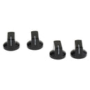 Guitar AMP Amplifier Push on Fit Knobs Pointer Knob Black