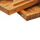 Naturak Wood  Rolling Tray Smoking Holder DIY Making 242x121x20mm