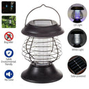 Solar Insect Killer Mosquito Pest Lamp Bug Fly Lanterns Portable Zapper D6R6