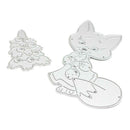 Christmas Tree Cat Cutting Die Stencil DIY Scrapbooking Album Craft Card