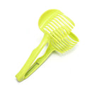Kitchen  Lemon Clip Tomato Potato Slicer Holder Fruits Vegetables Cutter Too Bj