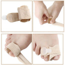 Toe Finger Straightener Hammer Toe Corrector Bandage Toe Separator Splint JC,a