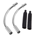 2 Sets MTB Mountain Bike V Brake Noodles Cable Guide Bend Tubes+ Sleeves