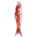 Japanese Windsock Flag Koi Nobori Sailfish Wind Streamer 110cm Golden Red