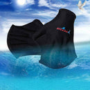 Swimming Frog Gloves Webbed Finger Hand Paddle Palm Pair Training Fins Flip Q1F9