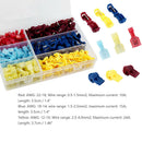 200pc Insulated 22-10 AWG T-Taps Quick Splice Wire Terminal Connectors Combo Kit