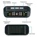 Tpms Solar Power Universal,Wireless Tire Pressure Monitoring System With 4
