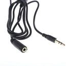 3.5mm M/F Stereo Headphone Audio Extension Cable 1M with Volume Control for