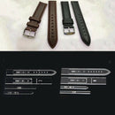 4pcs/Set Leathercraft Tool Acrylic Watch Strap Band Stencil Templates 20mm