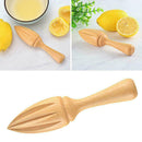 Wood Lemon Juicer Reamer Squeezer Fruit Orange Citrus Juice Extractor Tools B9Q1