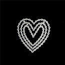 Lovely Heart Framed Metal Cutting Dies Stencil Scrapbook Paper Cards CraftJBTOCA