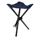 Outdoor Portable Tripod Camping Sports Stool Foldable Chair Seat Made of Steel