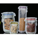 20Pieces Reusable Mason Jar Zipper Bags Snack Nuts Airtight Seal  Bags