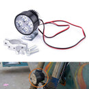 12V 4 LED Spot Light Head Light Lamp Motor Bike Car  Truck+Light ClipS X3R